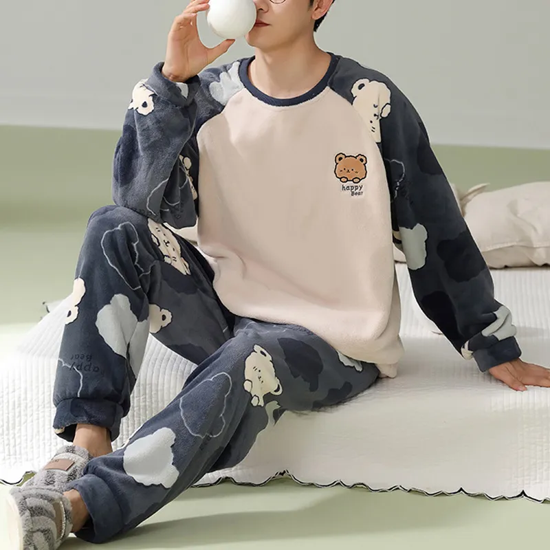 Xiang Ning Pai Unisex Pajama Sets-31