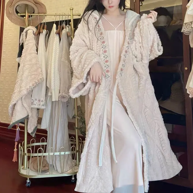 Xiang Ning Pai Women's Bath Robes-3