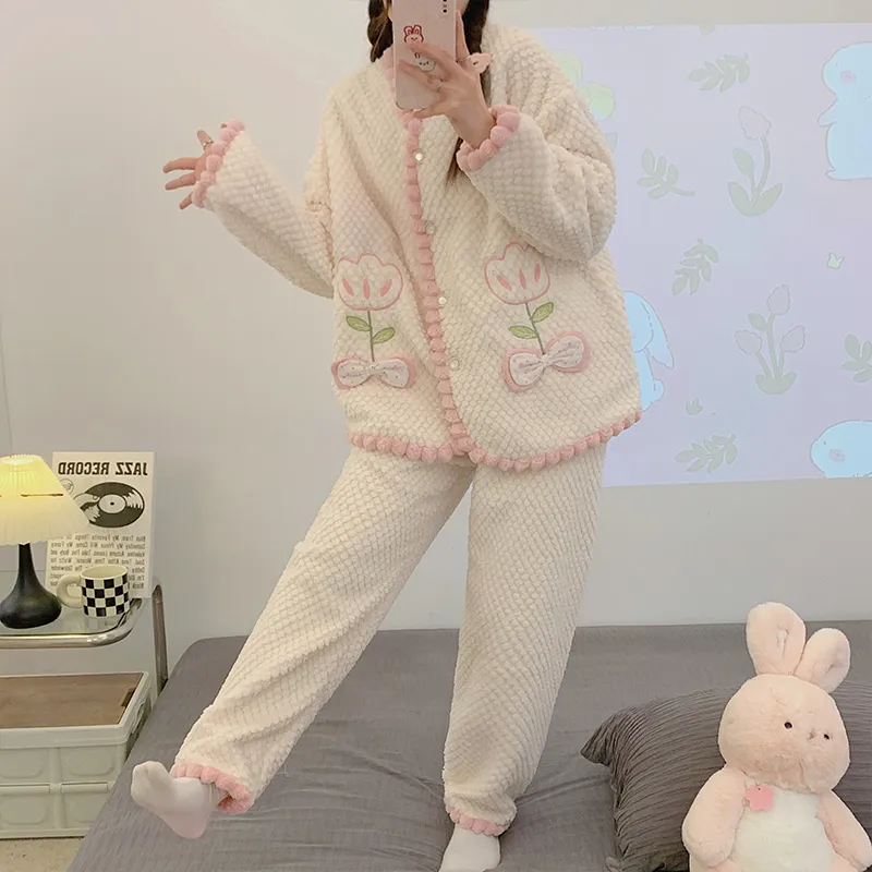 Xiang Ning Pai Women's Pajama Sets-3