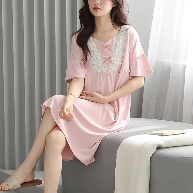 Xiang Ning Pai Nightgown Women's-7