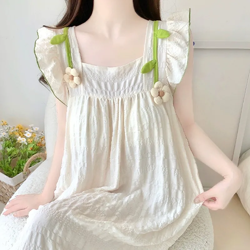 Xiang Ning Pai Nightgown Women's-3