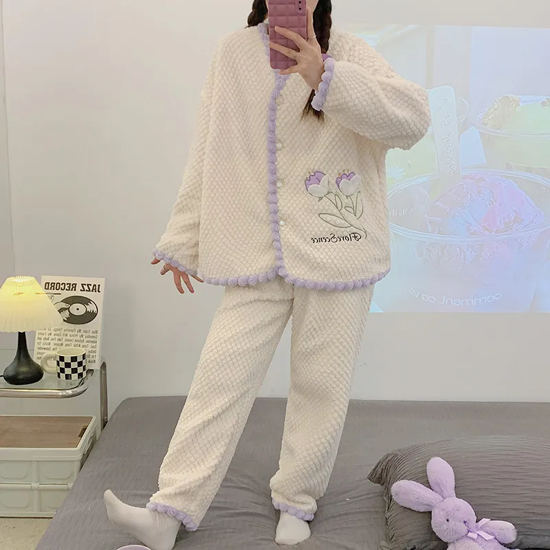 Xiang Ning Pai Women's Pajama Sets-2
