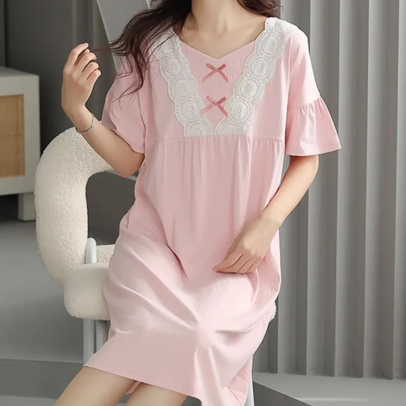 Xiang Ning Pai Nightgown Women's-10