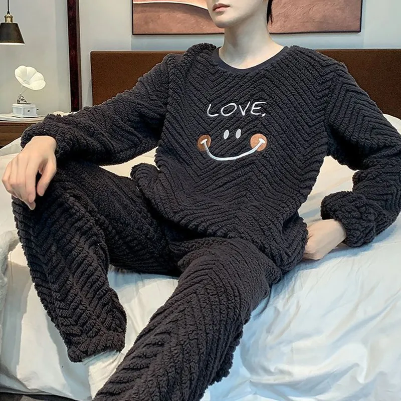 Xiang Ning Pai Men Pajama Sets-4