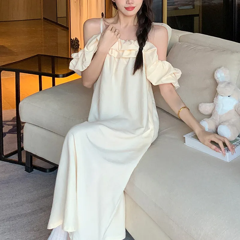 Xiang Ning Pai Nightgown Women's-9