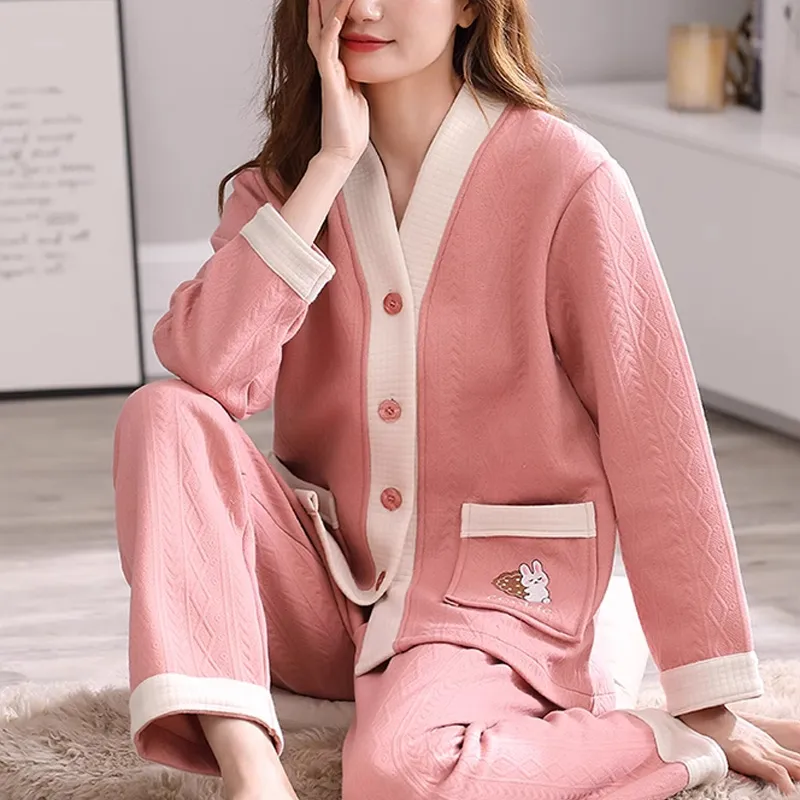Xiang Ning Pai Women's Pajama Sets-6