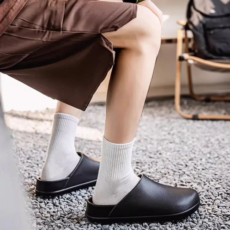 Xiang Ning Pai Closed Toe Comfortable Home Squashy And Bouncy Feeling Slippers Abrasion Resistant Slippers-2