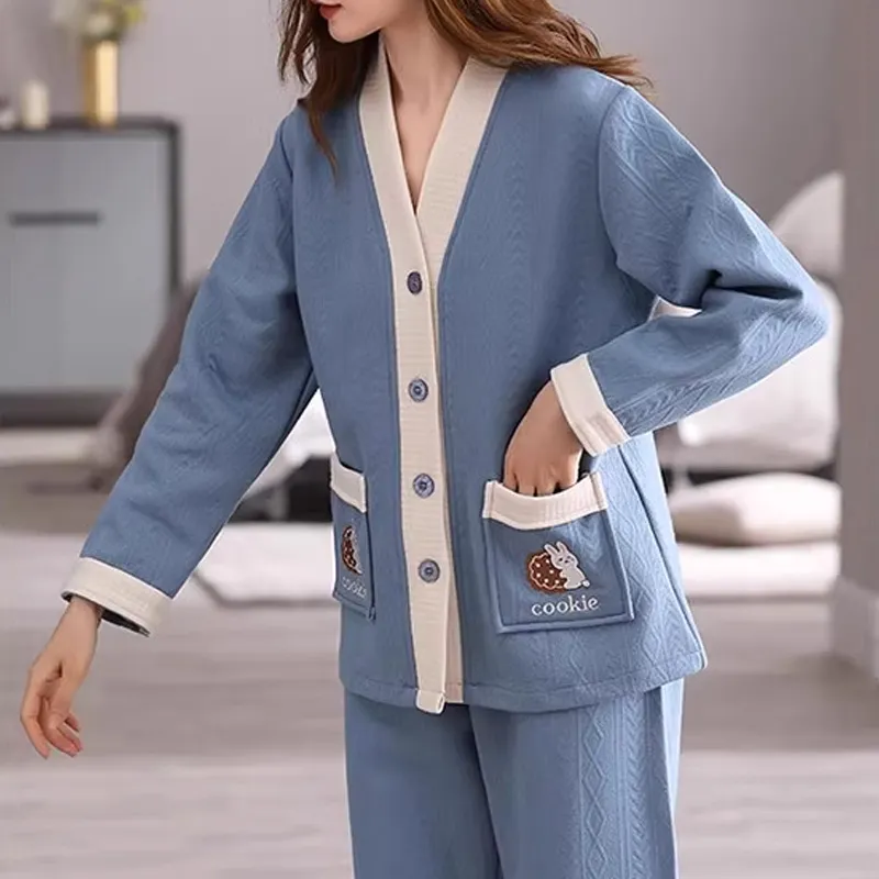 Xiang Ning Pai Women's Pajama Sets-13