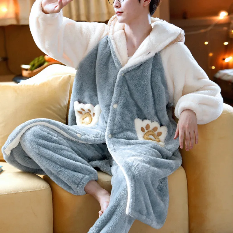 Xiang Ning Pai Unisex Bath Robes-6