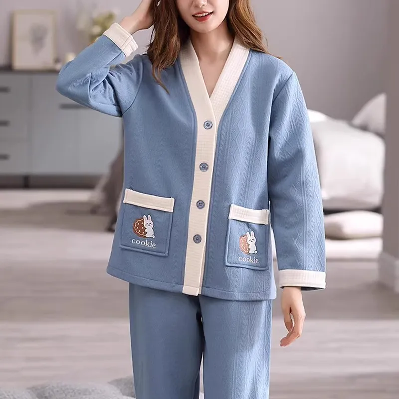 Xiang Ning Pai Women's Pajama Sets-10