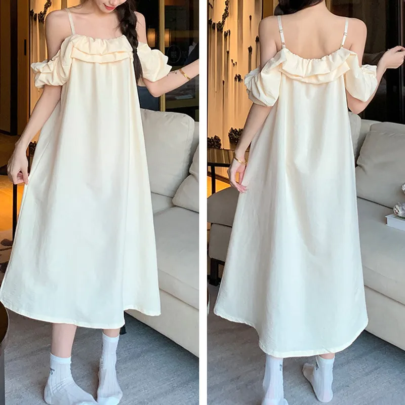 Xiang Ning Pai Nightgown Women's-11