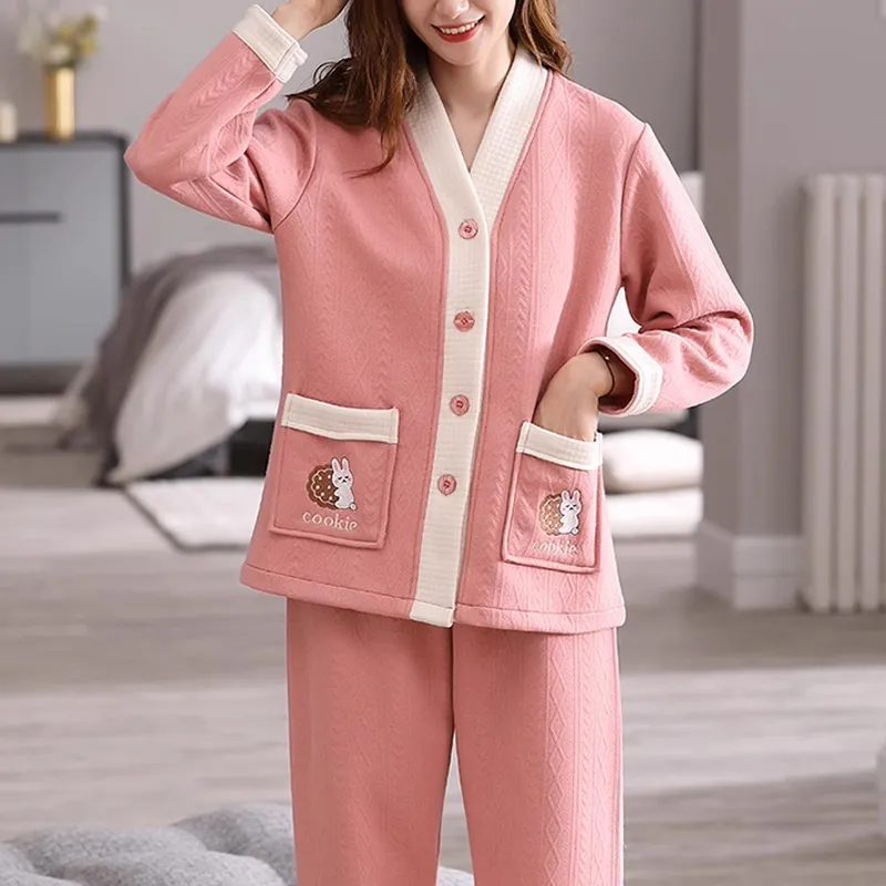 Xiang Ning Pai Women's Pajama Sets-1