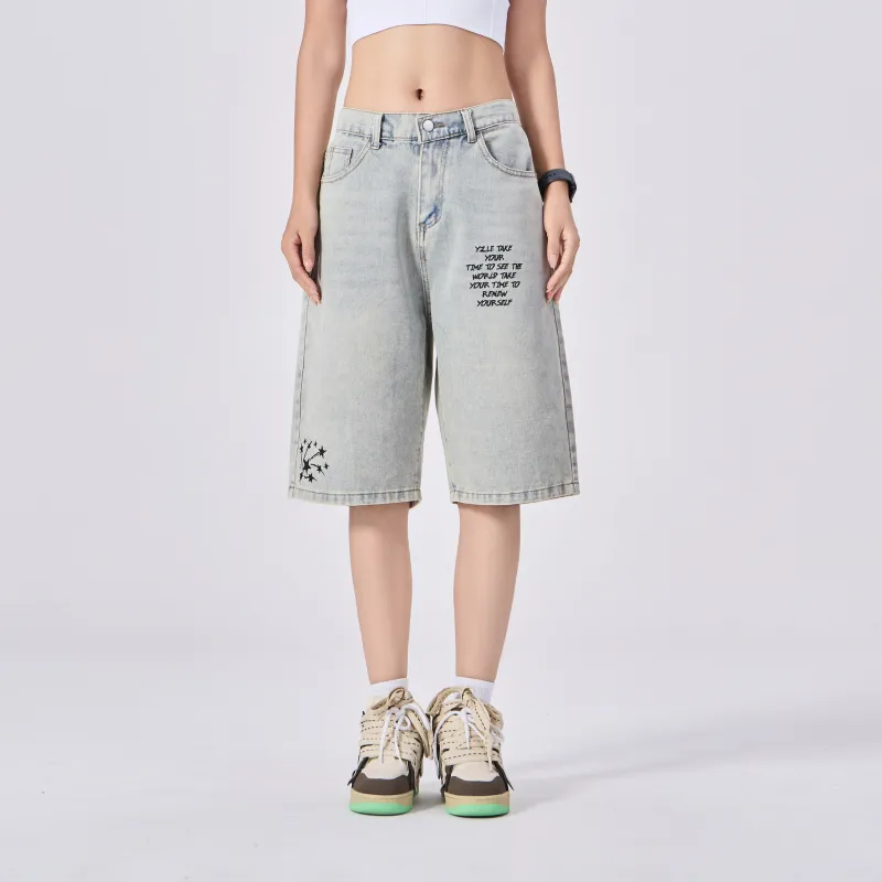 YZ Denim Shorts Unisex-2