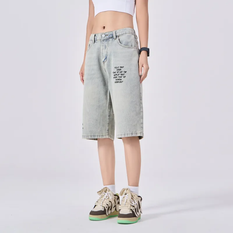 YZ Denim Shorts Unisex-6
