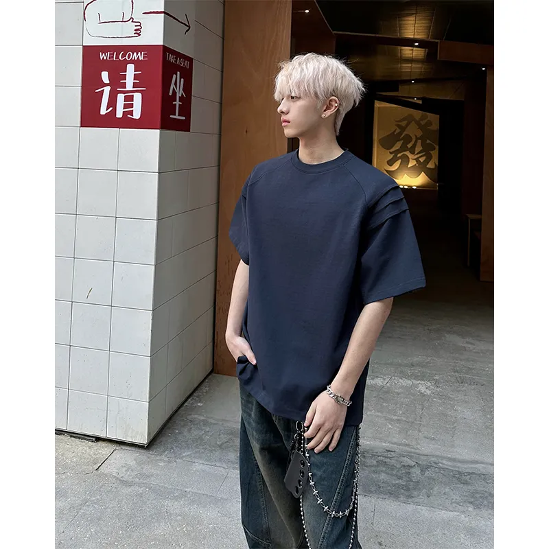 YZ Short Sleeved T Shirts Unisex-17