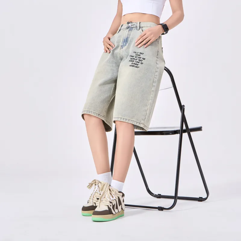 YZ Denim Shorts Unisex-18