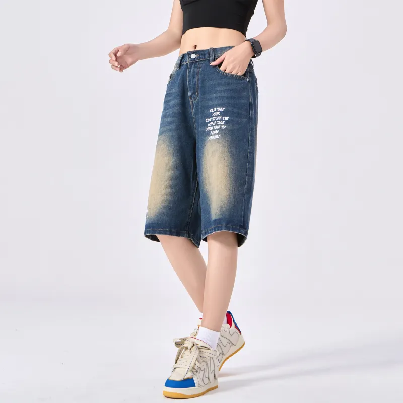 YZ Denim Shorts Unisex-13