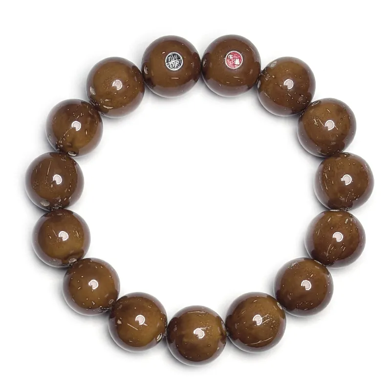 MOUNTAINS AND MANS Purple Gold Rat New Chinese Style Wealth Rolling Good Luck Beaded Bracelet Men's-10