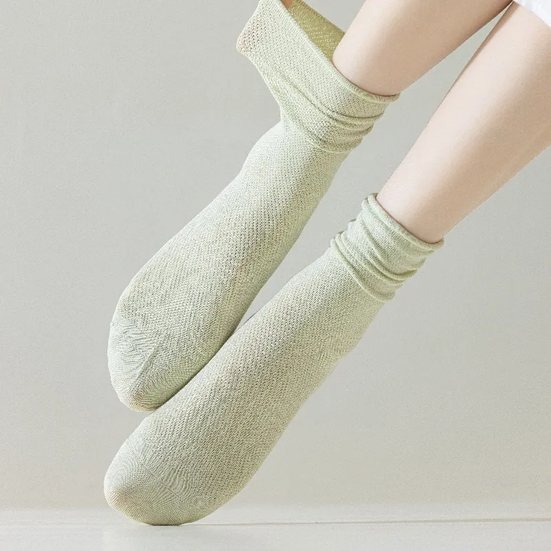 Yalu Mid Calf Socks Women's 6 Pack-9