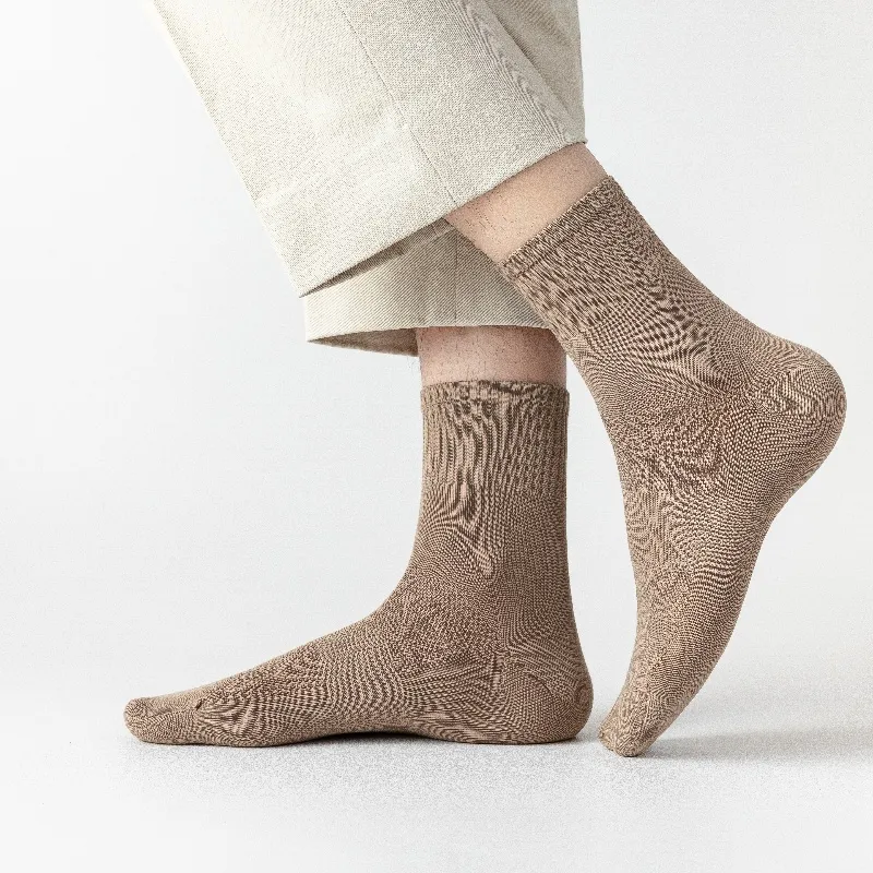 Yalu Mid Calf Socks Men's 5 Pack-4