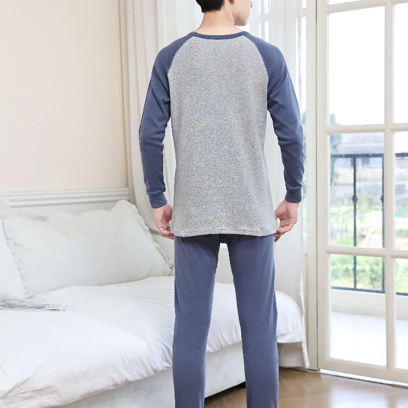 Yalu Thermal Set Men's Pine Blue-2