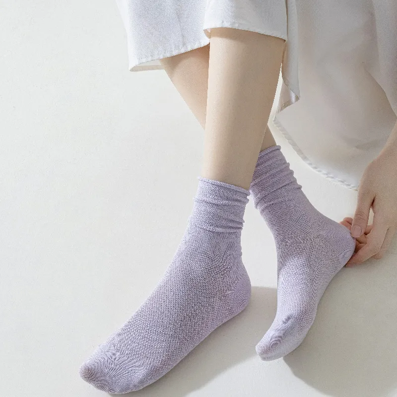 Yalu Mid Calf Socks Women's 6 Pack-7