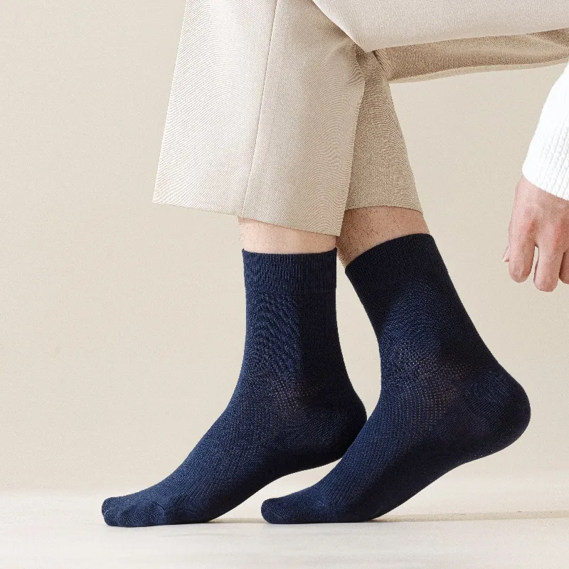 Yalu Mid Calf Socks Men's 5 Pack-6