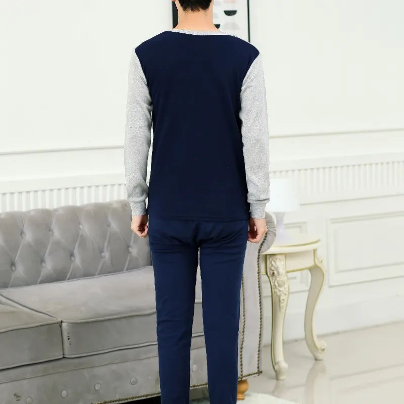Yalu Thermal Set Men's Navy Blue-2