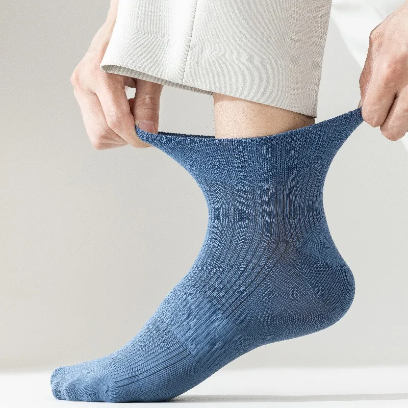 Yalu Men Mid Calf Socks-10