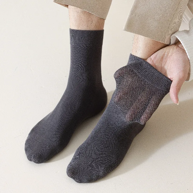 Yalu Mid Calf Socks Men's 5 Pack-10