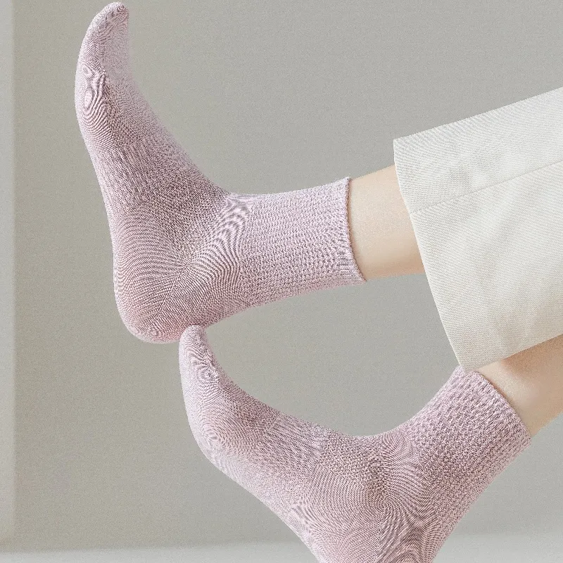 Yalu Mid Calf Socks Women's 5 Pack-5