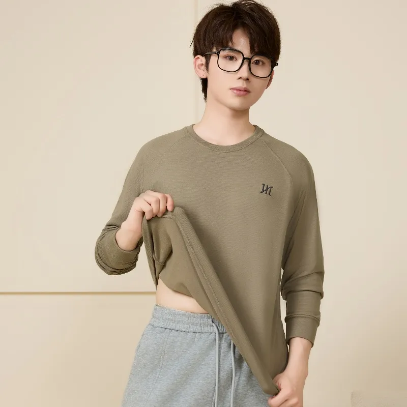 Yalu Men Thermal Tops-8