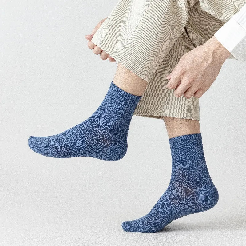 Yalu Mid Calf Socks Men's 5 Pack-1