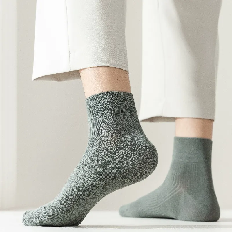 Yalu Men Mid Calf Socks-6