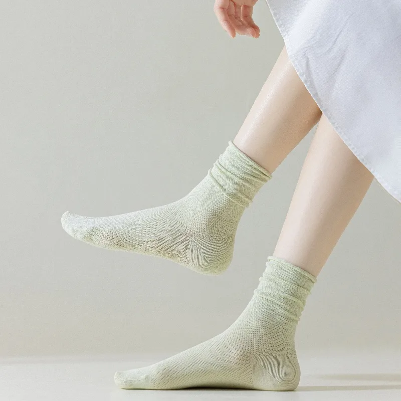 Yalu Mid Calf Socks Women's 6 Pack-8