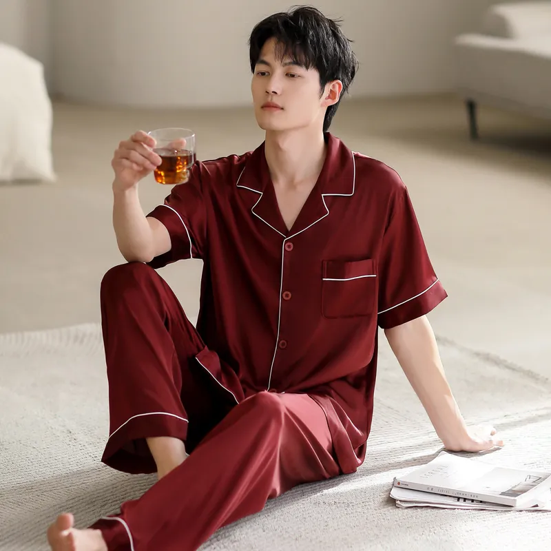 WUSE Men Pajama Sets-7
