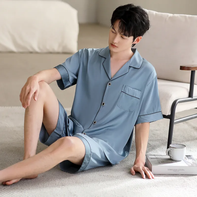 WUSE Men Pajama Sets-4
