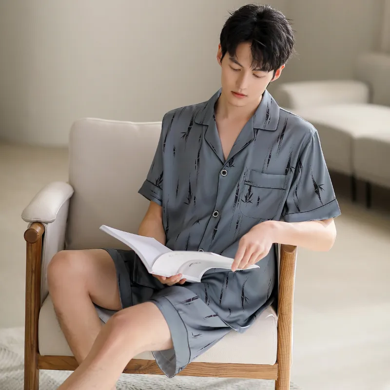 WUSE Men Pajama Sets-6