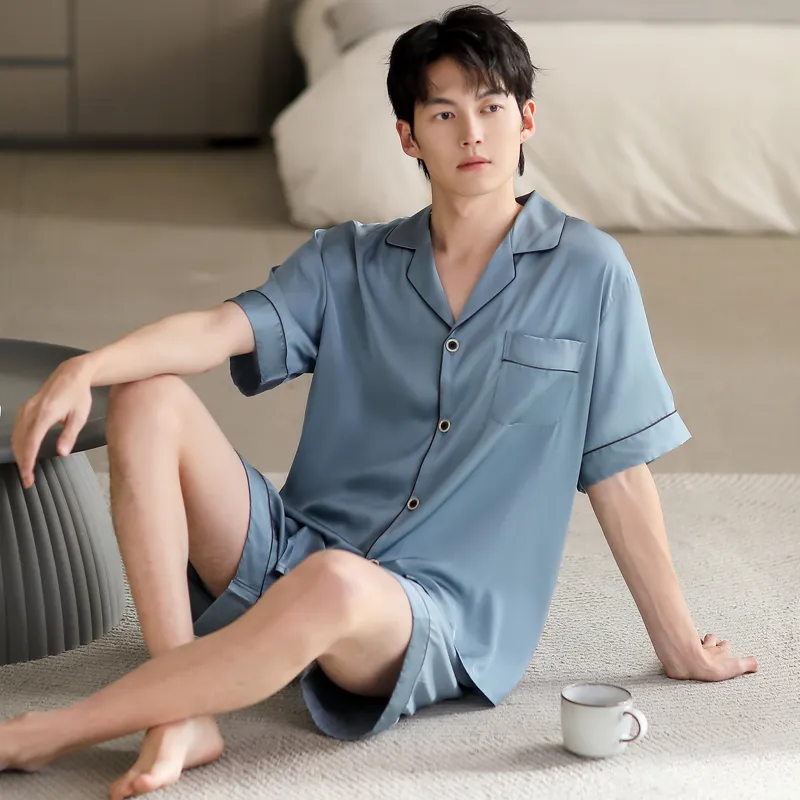 WUSE Men Pajama Sets-7