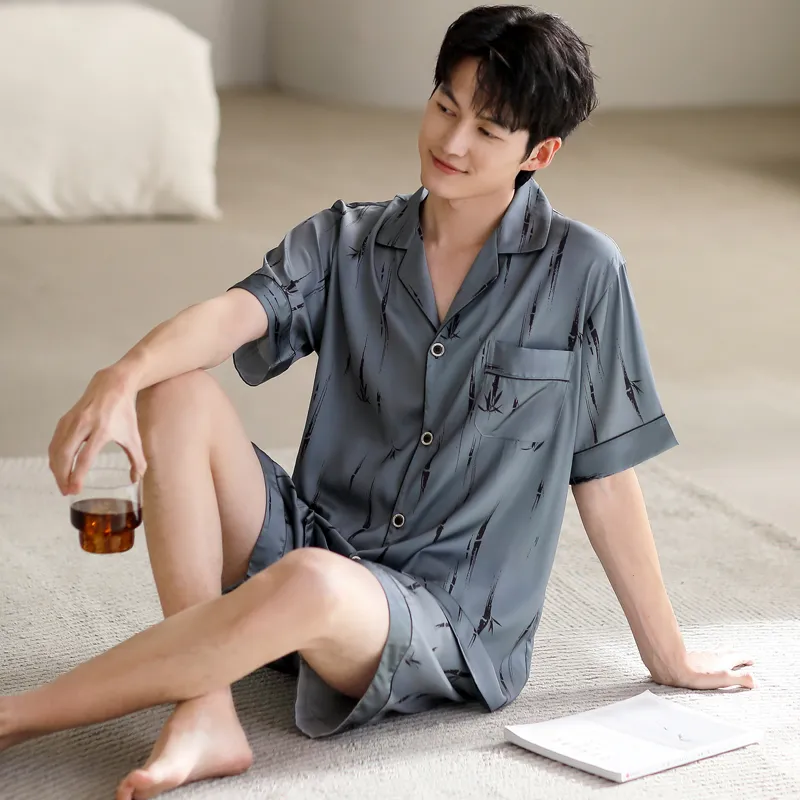 WUSE Men Pajama Sets-7