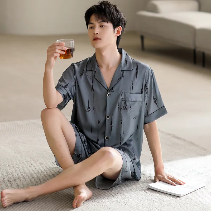 WUSE Men Pajama Sets-5