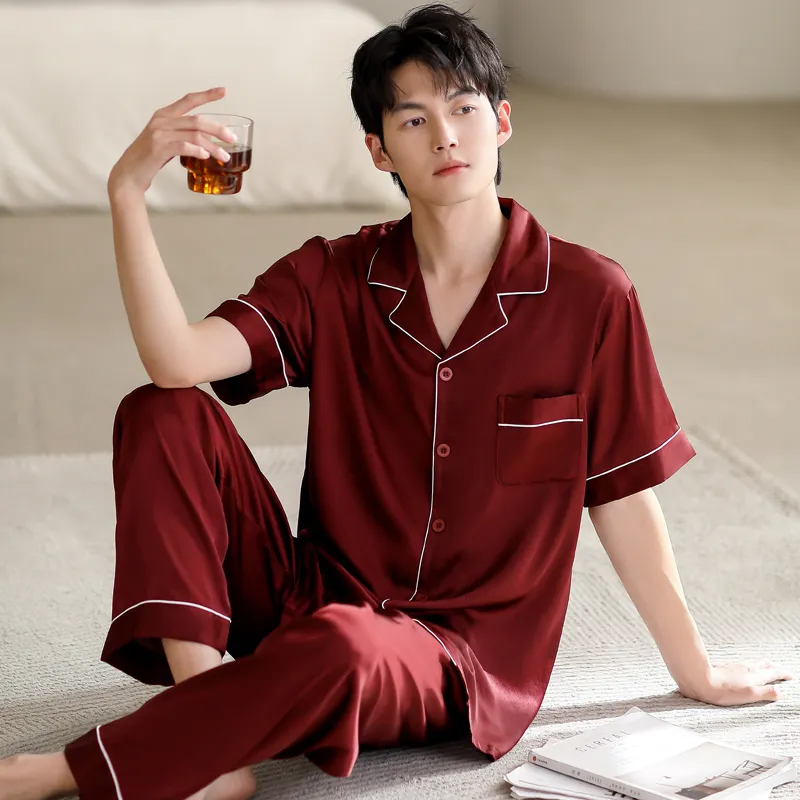 WUSE Men Pajama Sets-4
