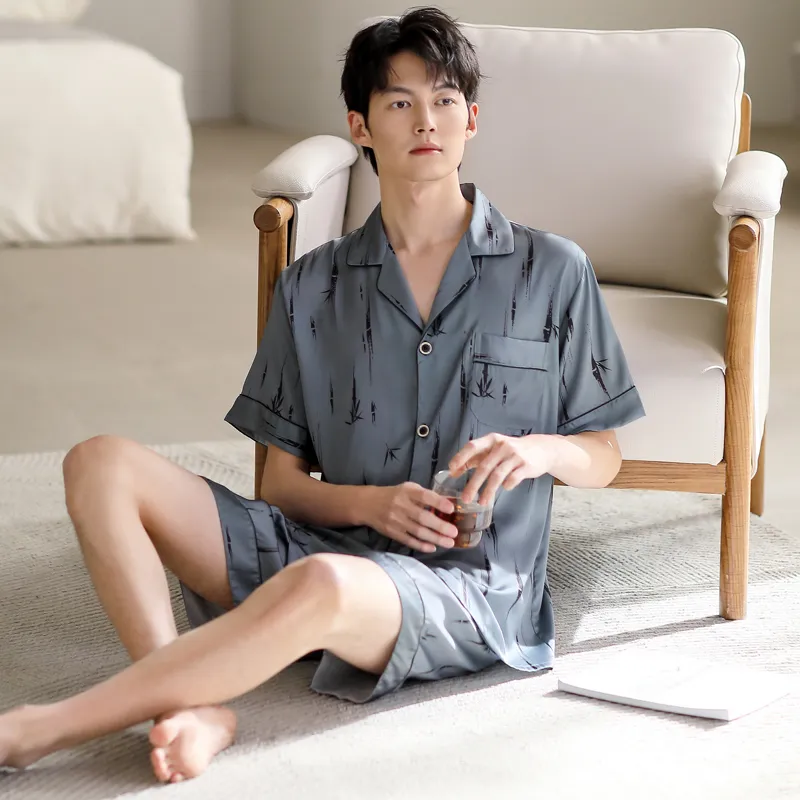 WUSE Men Pajama Sets-4