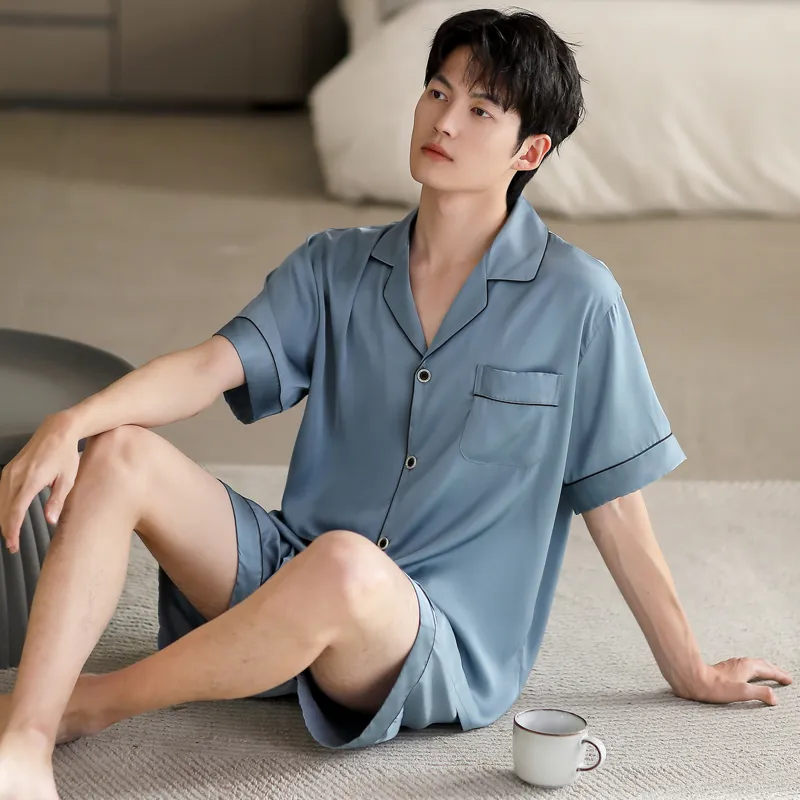 WUSE Men Pajama Sets-5