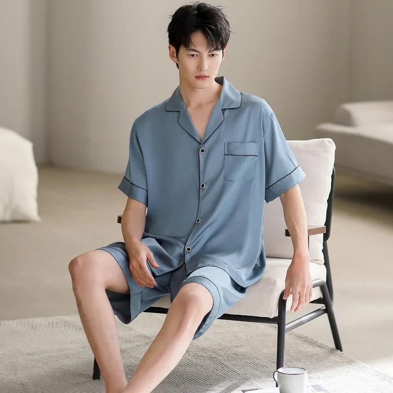 WUSE Men Pajama Sets-2