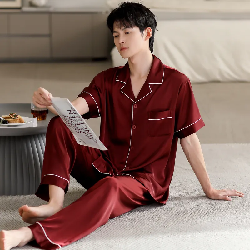 WUSE Men Pajama Sets-3