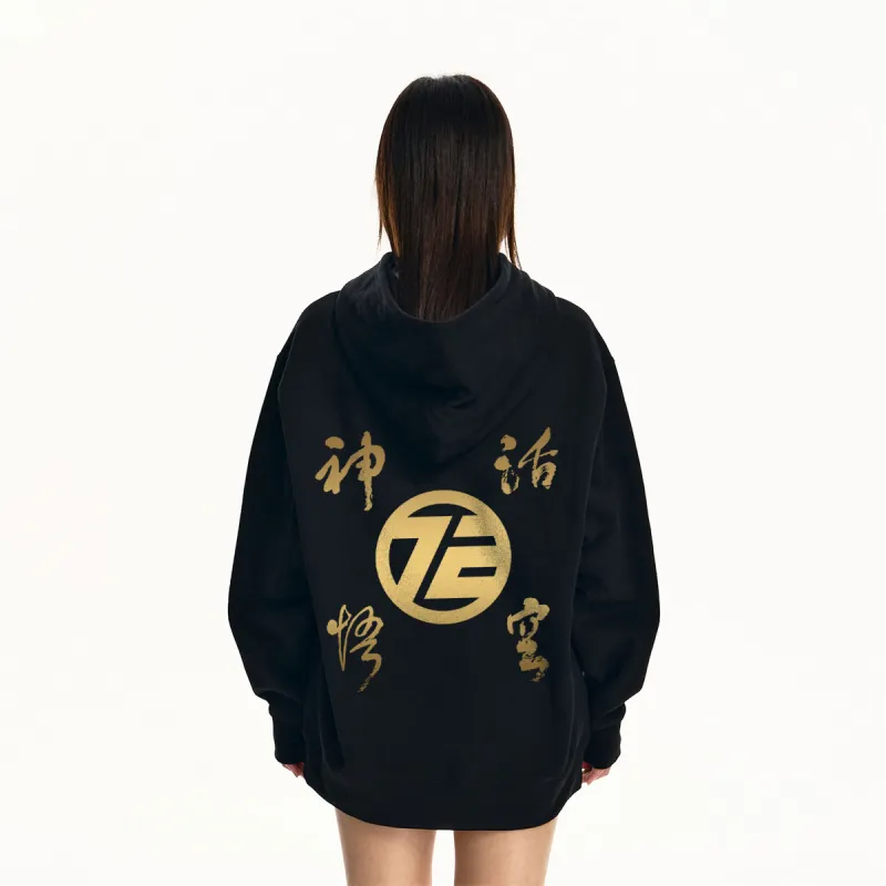 MK MONKEY KING Sweatshirt Unisex Black-3