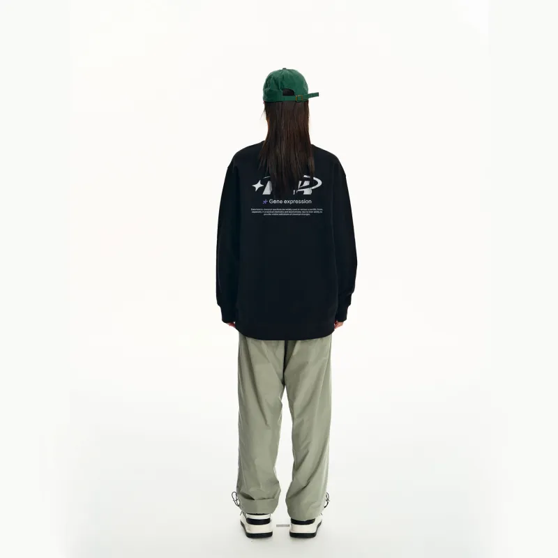 MK MONKEY KING Sweatshirt Unisex Black-2