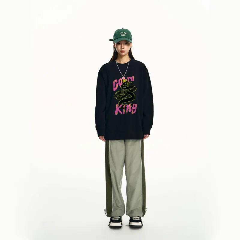 MK MONKEY KING Sweatshirt Unisex Black-2