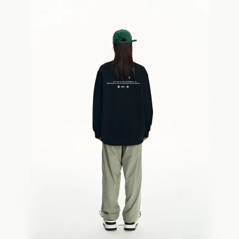 MK MONKEY KING Sweatshirt Unisex Black-2